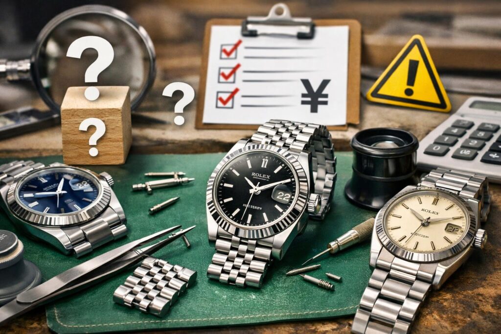 ロレックス ジュビリー ブレス 交換