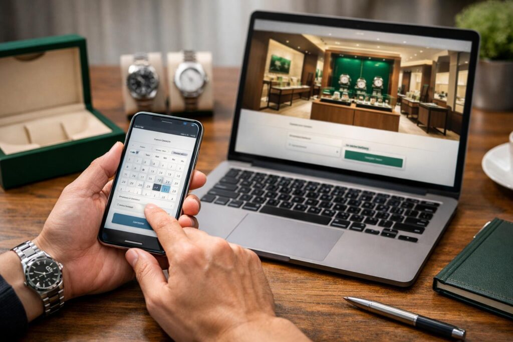 ロレックス事前予約