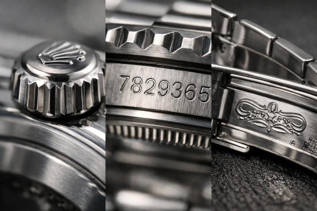 鉄則3 刻印の深さとフォントが重要な見分け方