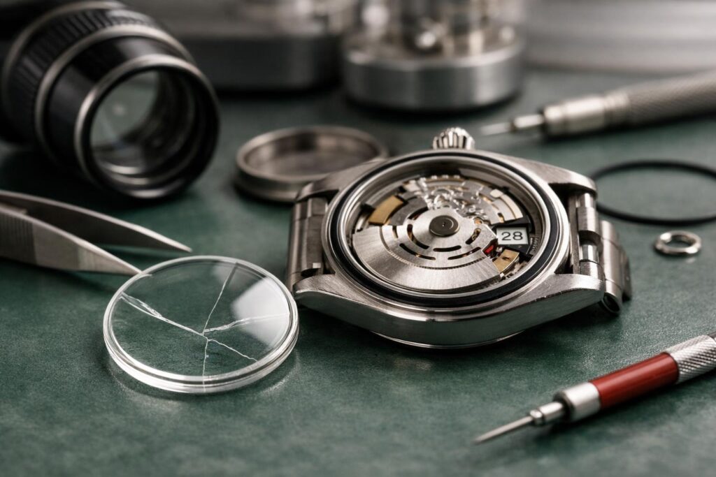 ロレックスのガラス交換に関するよくある疑問