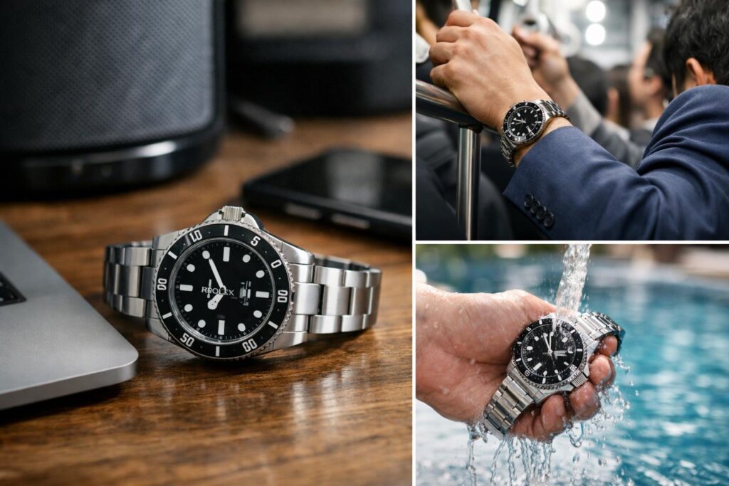 シーン別 ロレックスをガンガン使う上での注意点