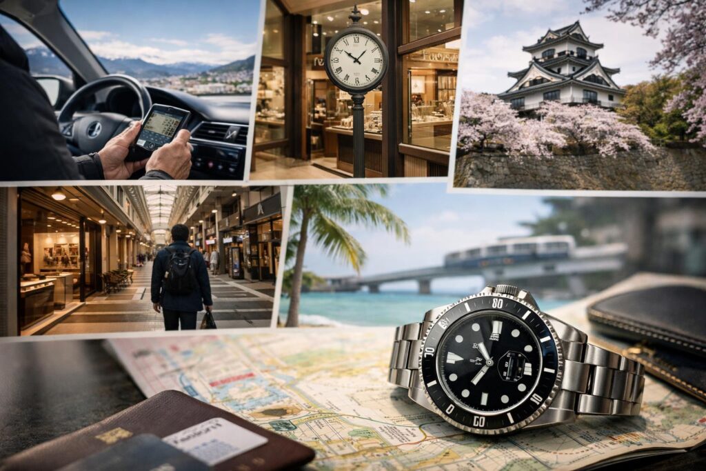 地方都市で狙いたいロレックス正規店のエリア別傾向