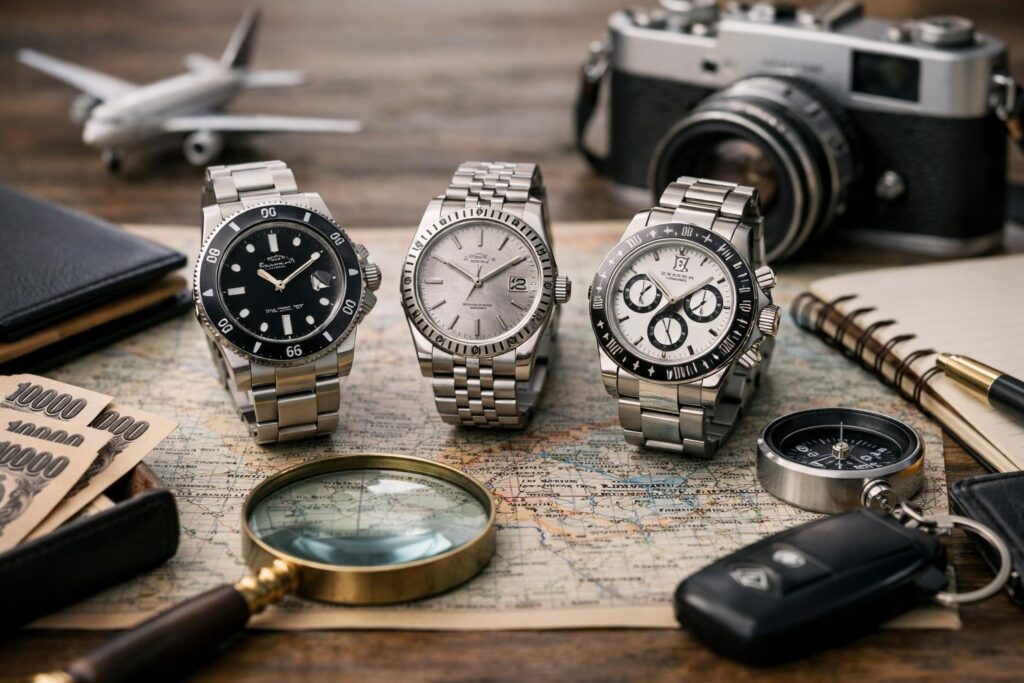 ロレックス穴場正規店を回るときのモデル別戦略