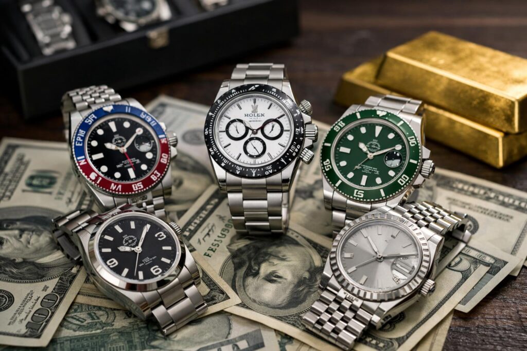 中古で狙い目！資産価値も期待できるロレックス人気モデル5選