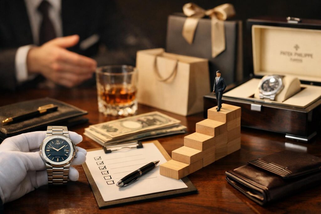 パテックフィリップを案内されるための外商攻略ステップ