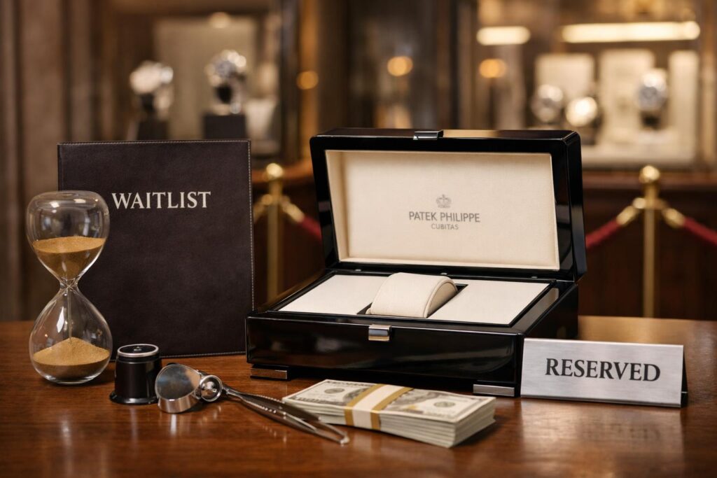 パテック フィリップ キュビタスが正規店で買えない主な理由