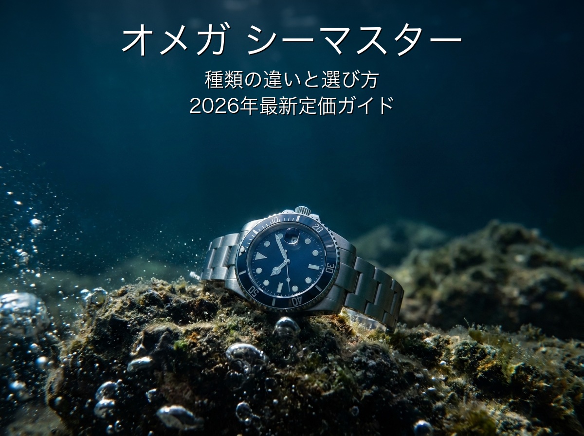 水中のダイバーズウォッチにオメガ シーマスターの選び方ガイドのタイトル